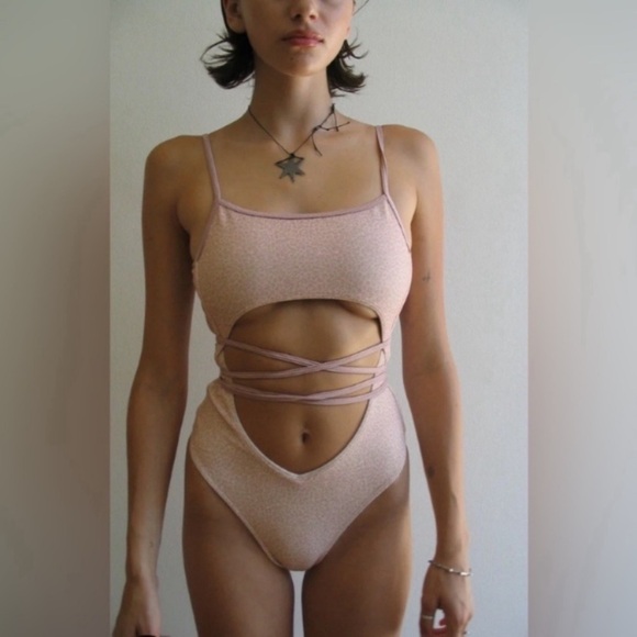 New! Frankie’s bikinis Alice Terry Wrap One Piece leopard Swimsuit 3329 - Picture 5 of 11